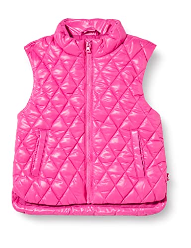 United Colors of Benetton Mädchen Weste 2eo0gj007 Übergangsjacke, Fuchsia 1y8, 98 von United Colors of Benetton