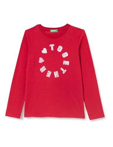 United Colors of Benetton Mädchen m/l 3i1xc10kb T-Shirt, rot, 120 cm United Colors of Benetton Mädchen m/l 3i1xc10kb T-Shirt, rot, 120 cm von United Colors of Benetton