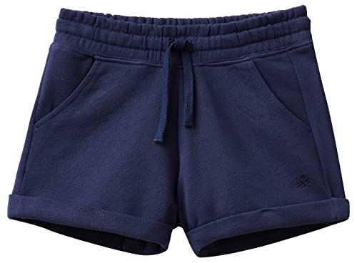 United Colors of Benetton Mädchen und Jungen Bermuda 3j68c901c Shorts, Blau 252, S von United Colors of Benetton