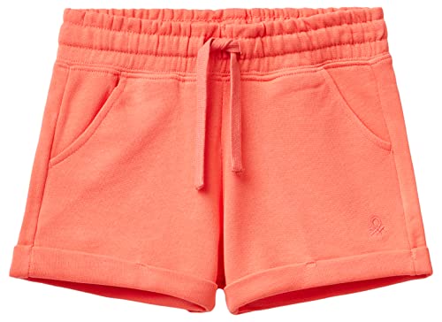 United Colors of Benetton Mädchen und Jungen Bermuda 3j68c901c Shorts, Orange 1r0, 160 cm von United Colors of Benetton