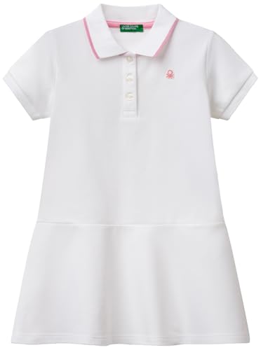 United Colors of Benetton Mädchen und Jungen Vestito 3f9hgv00z Kleid, Weiß, 5 Jahre United Colors of Benetton Mädchen und Jungen Vestito 3f9hgv00z Kleid, Weiß, 5 Jahre von United Colors of Benetton