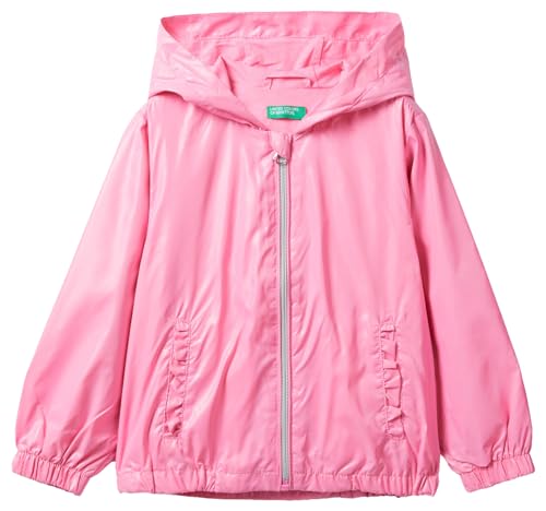 United Colors of Benetton Mädchen und Mädchen 2eo0gn010 Jacke, Rosa 38E, XXS von United Colors of Benetton