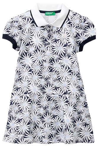 United Colors of Benetton Mädchen und Mädchen 3lrygv00v Kleid, blau, 18 Monate von United Colors of Benetton