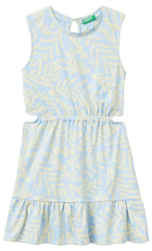 United Colors of Benetton Mädchen und Mädchen 3m39CV00R Kleid, Mehrfarbig, 130 cm von United Colors of Benetton