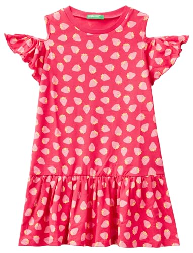 United Colors of Benetton Mädchen und Mädchen 3m39gv00u Kleid, Mehrfarbig, 2 Jahre von United Colors of Benetton