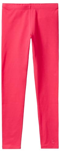 United Colors of Benetton Mädchen und Mädchen 3mt1cf02g Leggings, Rot Magenta 34l, L von United Colors of Benetton