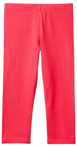 United Colors of Benetton Mädchen und Mädchen 3mt1cf02i Leggings, Rot Magenta 34l, XL von United Colors of Benetton