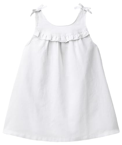 United Colors of Benetton Mädchen und Mädchen 4be7gv01c Kleid, Optisches Weiß 101, XS von United Colors of Benetton