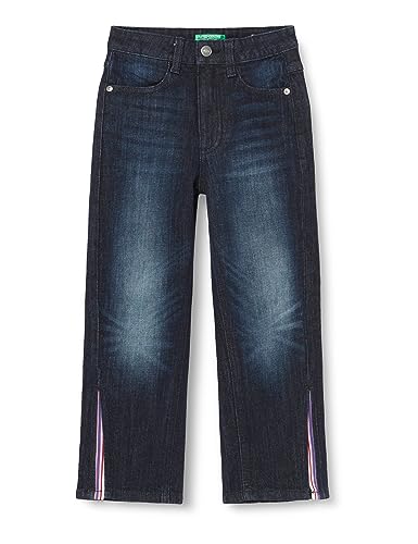 United Colors of Benetton Mädchen und Mädchen 4ejvce01x Hose Jeans, Blu Scuro Denim 901, S von United Colors of Benetton