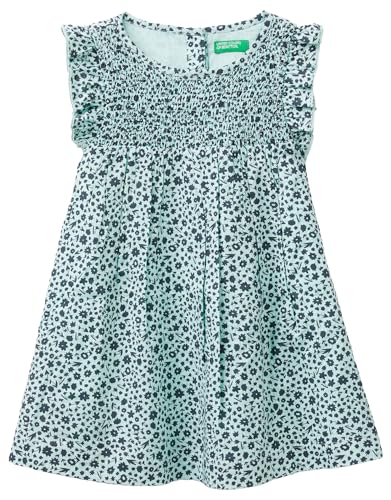 United Colors of Benetton Mädchen und Mädchen 4hmhgv01o Kleid, Mehrfarbig, 116 cm von United Colors of Benetton