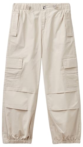 United Colors of Benetton Mädchen und Mädchen 4l2vcf03b Hose, Beige 152, L von United Colors of Benetton