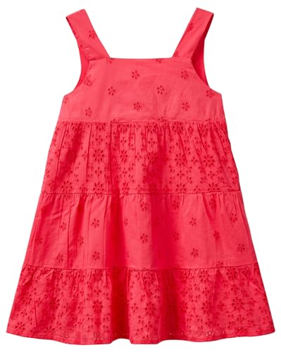 United Colors of Benetton Mädchen und Mädchen 4zrlgv01p Kleid, rot, 12 Monate von United Colors of Benetton