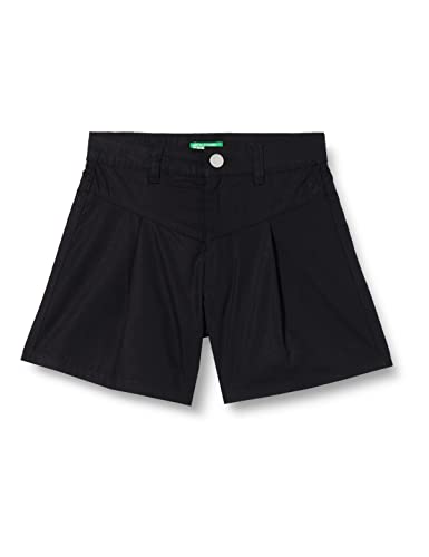 United Colors of Benetton Mädchen und Mädchen Bermuda 4ac7c901m Shorts, Schwarz 100, 122 EU von United Colors of Benetton