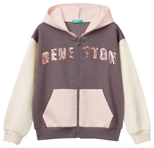 United Colors of Benetton Mädchen und Mädchen Jacke C/CAPP M/L 39m2C504F Strickjacke, Mehrfarbig, 170 cm von United Colors of Benetton