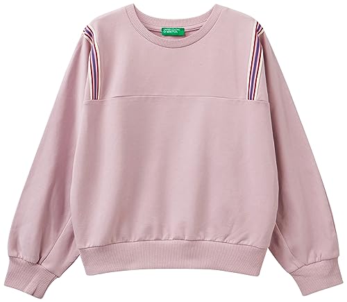 United Colors of Benetton Mädchen und Mädchen Masche G/C M/L 36fpc10e7 Sweatshirt, Lilla 24d, 150 cm von United Colors of Benetton