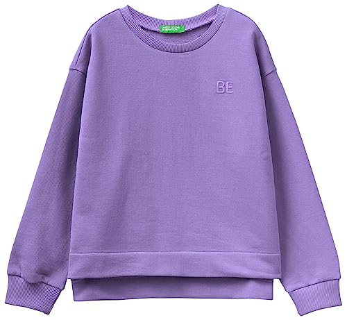 United Colors of Benetton Mädchen und Mädchen Masche G/C M/L 3J68c10e1 Sweatshirt, Lilla 34v, 130 cm von United Colors of Benetton