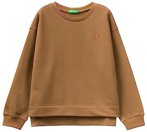 United Colors of Benetton Mädchen und Mädchen Masche G/C M/L 3J68c10e1 Sweatshirt, Tabacco 34a, 130 cm von United Colors of Benetton