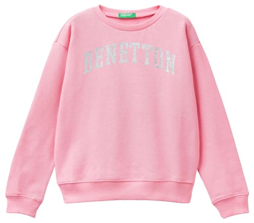 United Colors of Benetton Mädchen und Mädchen Trikot G/C M/L 3J68C10H6 Sweatshirt, Rosa 38E, S von United Colors of Benetton