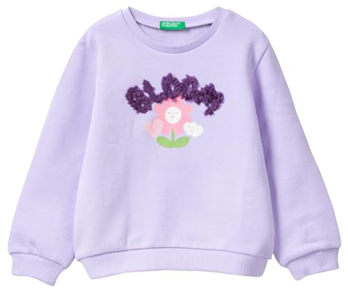 United Colors of Benetton Mädchen und Mädchen Trikot G/C M/L 3J68G10E3 Sweatshirt, Malve 26g, XS von United Colors of Benetton