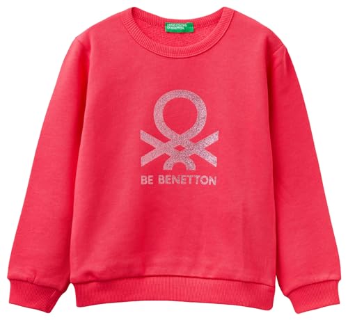 United Colors of Benetton Mädchen und Mädchen Trikot G/C M/L 3J70G10D3 Sweatshirt, Rot Magenta 34l, XXS United Colors of Benetton Mädchen und Mädchen Trikot G/C M/L 3J70G10D3 Sweatshirt, Rot Magenta 34l, XXS von United Colors of Benetton