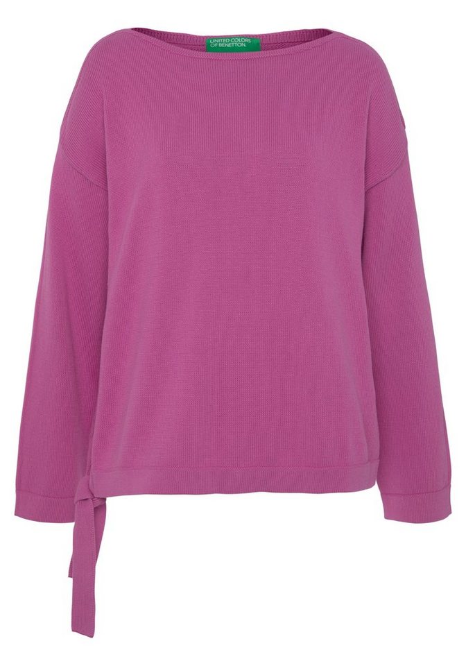 United Colors of Benetton Strickpullover mit U-Boot-Ausschnitt von United Colors of Benetton