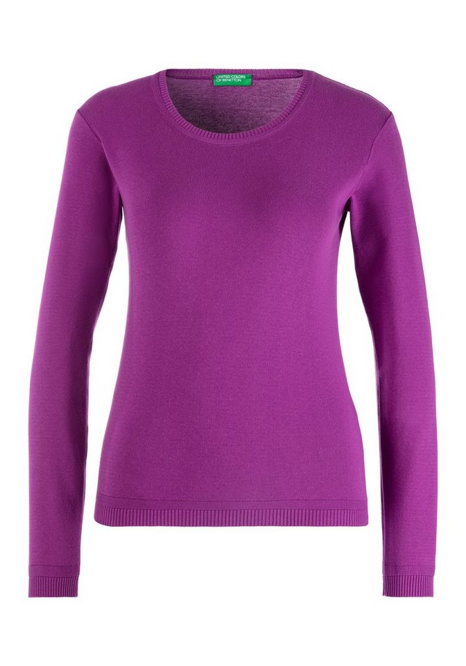 United Colors of Benetton Strickpullover mit Markenlabel von United Colors of Benetton