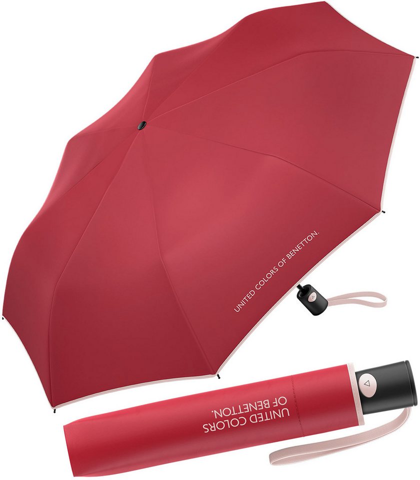 United Colors of Benetton Taschenregenschirm Mini Automatik FS 2024 - virtual pink, leuchtende Modefarben mit kontrastreichem Saum United Colors of Benetton Taschenregenschirm Mini Automatik FS 2024 - virtual pink, leuchtende Modefarben mit kontrastreichem Saum von United Colors of Benetton