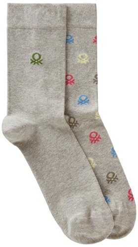 United Colors of Benetton Unisex 2 Paar 6ao32702b Socken, Grau 904, M von United Colors of Benetton