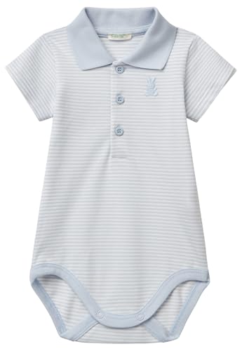 United Colors of Benetton Unisex Baby Body M/M 32tdab00l Strampler für Jungen und Mädchen, blau, 80 United Colors of Benetton Unisex Baby Body M/M 32tdab00l Strampler für Jungen und Mädchen, blau, 80 von United Colors of Benetton
