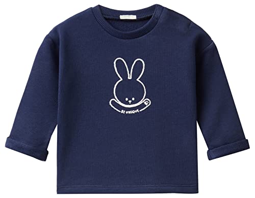 United Colors of Benetton Unisex Baby Maglia G/C M/L 3J70A102M Sweatshirt, Blu 252, 50 von United Colors of Benetton