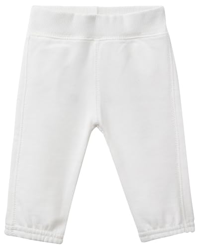 United Colors of Benetton Unisex Baby Pantalone 3J70AF01L Hose, Bianco Latte 074, 68 von United Colors of Benetton