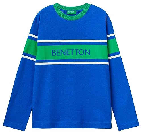 United Colors of Benetton Unisex Kinder M/L 3bl0c10dx T-Shirt, Bluette 36u, 140 cm von United Colors of Benetton