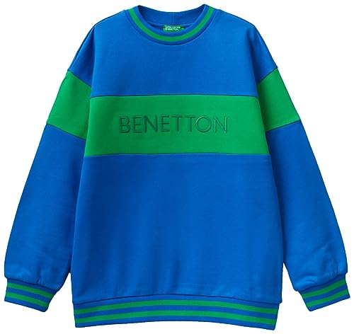 United Colors of Benetton Unisex-Kinder und Jugendliche Trikot G/C M/L 3fppc202r Sweatshirt, Bluette 36u, 170 cm von United Colors of Benetton