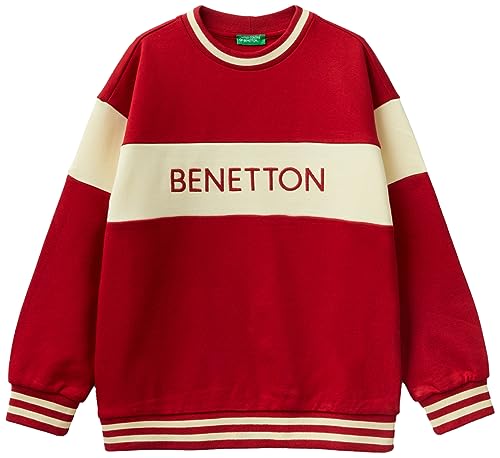 United Colors of Benetton Unisex-Kinder und Jugendliche Trikot G/C M/L 3fppc202r Sweatshirt, Rosso 0v3, 160 cm United Colors of Benetton Unisex-Kinder und Jugendliche Trikot G/C M/L 3fppc202r Sweatshirt, Rosso 0v3, 160 cm von United Colors of Benetton
