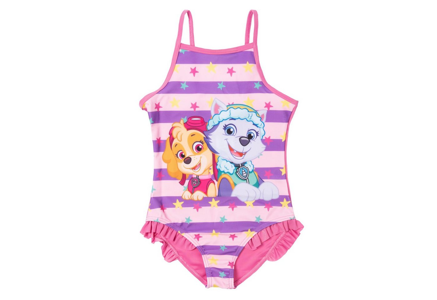 United Labels® Badeanzug Paw Patrol Badeanzug für Mädchen – Skye & Everest Bunt von United Labels®