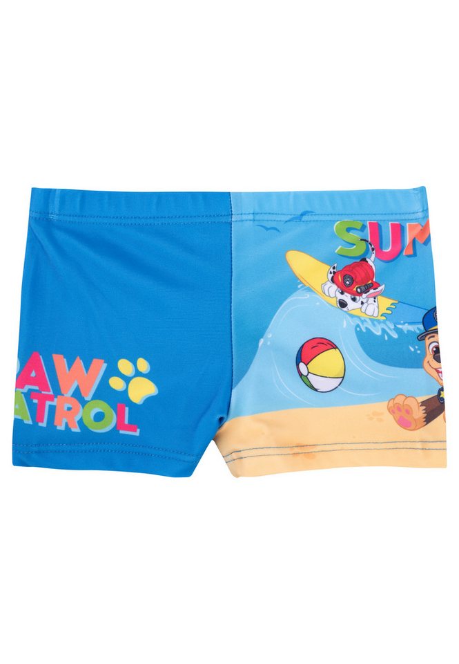 United Labels® Badehose Paw Patrol Badehose für Jungen - Kinder Schwimmhose Blau von United Labels®