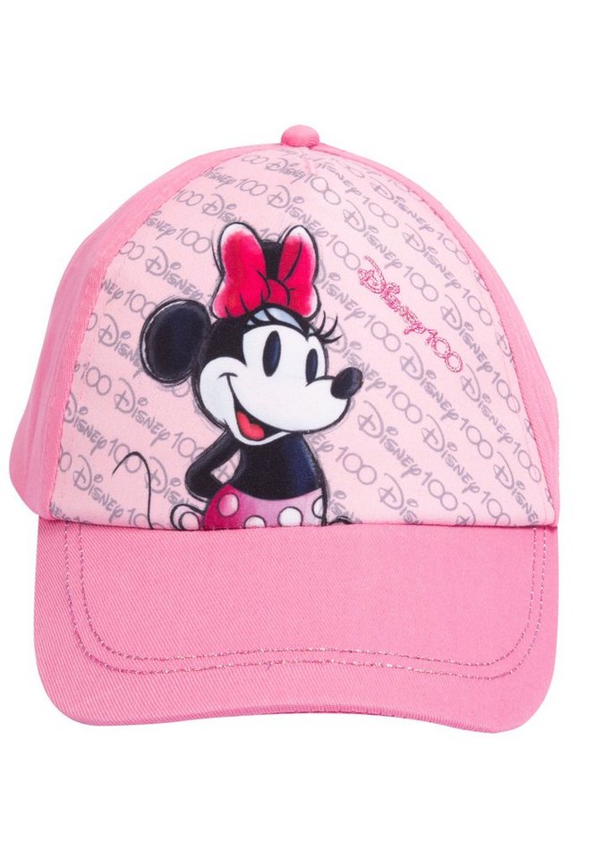 United Labels® Baseball Cap Minnie Mouse Kappe für Mädchen Kinder Cap Basecap verstellbar Rosa von United Labels®