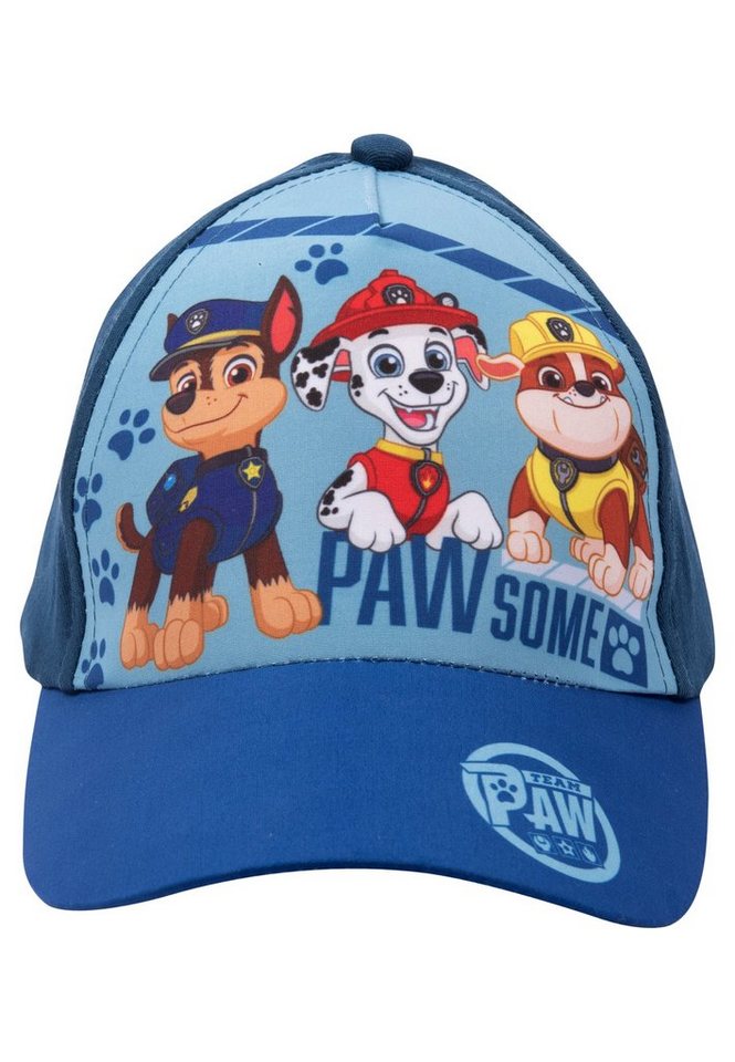 United Labels® Baseball Cap Paw Patrol Baseballkappe für Kinder - Blau von United Labels®