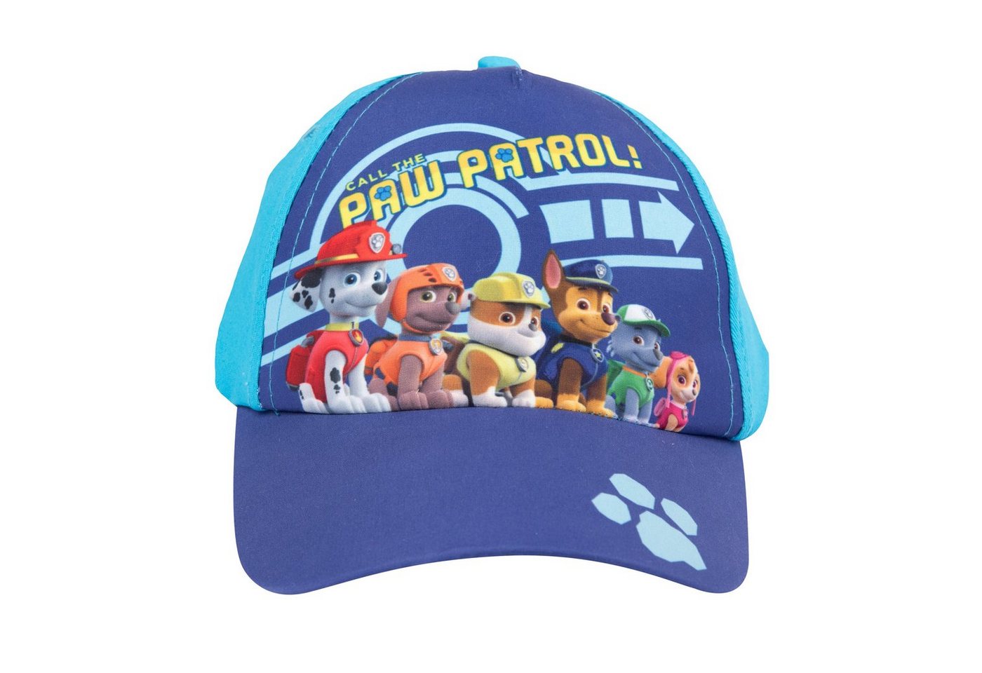 United Labels® Baseball Cap Paw Patrol Basecap für Kinder - Call the Paw Patrol verstellbar Blau von United Labels®