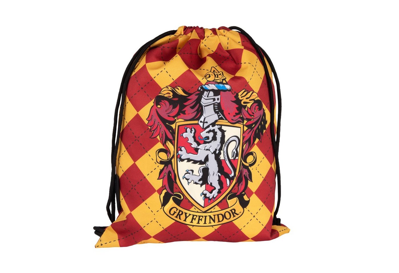 United Labels® Gymbag Harry Potter Turnbeutel - Gryffindor Beutel mit Kordelzug Rot/Gelb von United Labels®