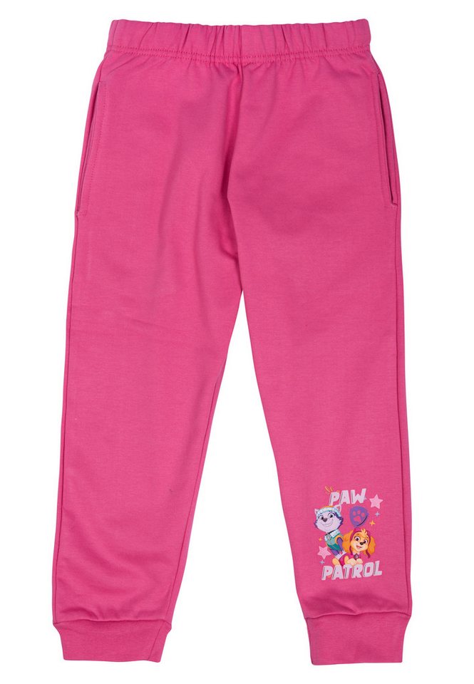 United Labels® Jogginghose Paw Patrol Jogginghose Mädchen - Trainingshose Sweathose Hose Pink von United Labels®