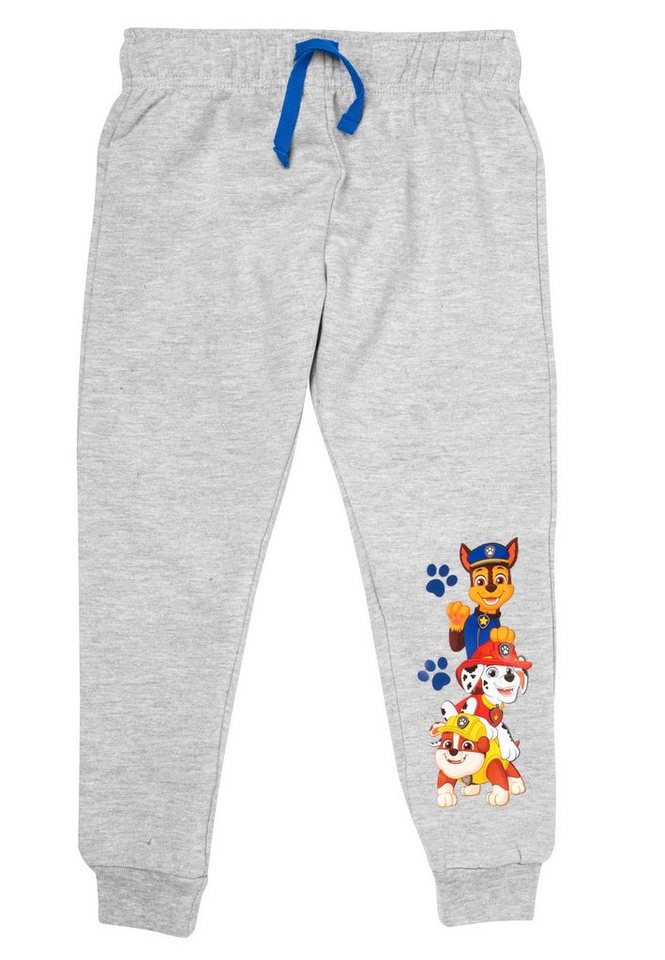 United Labels® Jogginghose Paw Patrol Jogginghose für Jungen - Kinder Sweathose Hose Grau von United Labels®