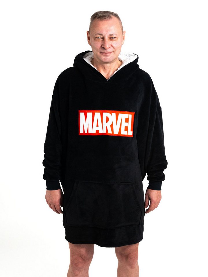 United Labels® Kapuzenpullover Marvel Oversize Cozy Hoodie Übergroße Flauschiger Kuschelpullover von United Labels®