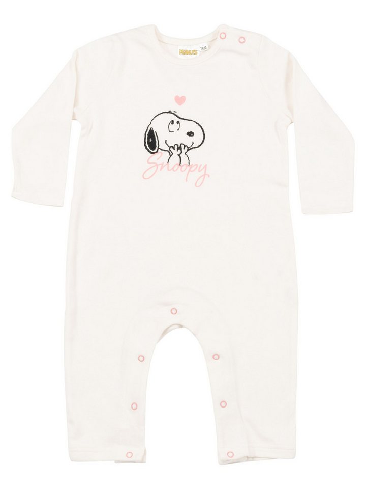 United Labels® Overall Peanuts Snoopy Baby Strampler Overall Einteiler Langarm von United Labels®