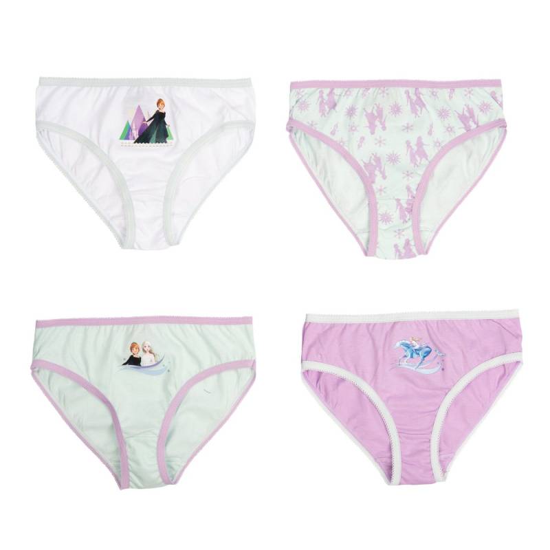 United Labels® Panty Disney Die Eiskönigin Panty für Mädchen - Frozen Bunt (4er Pack) von United Labels®