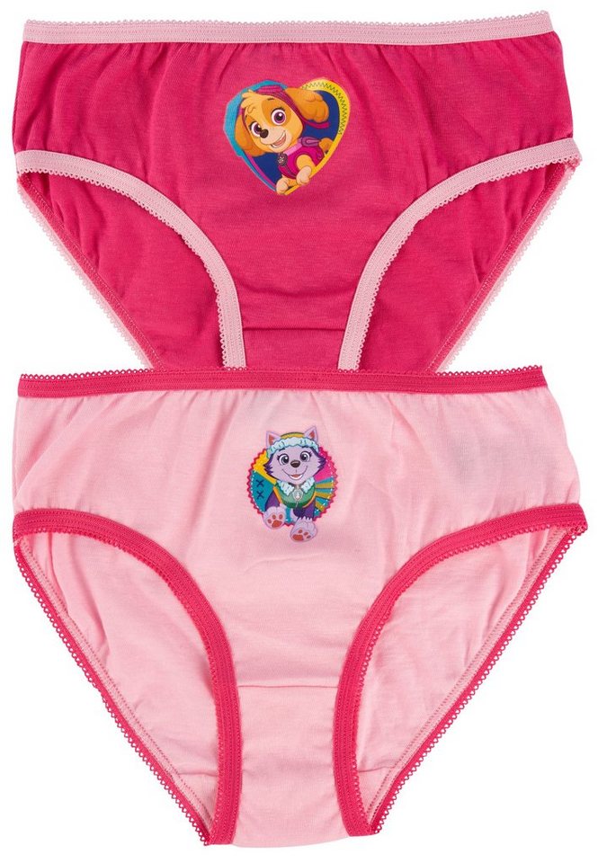 United Labels® Panty Paw Patrol Unterhose für Mädchen Rosa/Pink (2er Pack) von United Labels®
