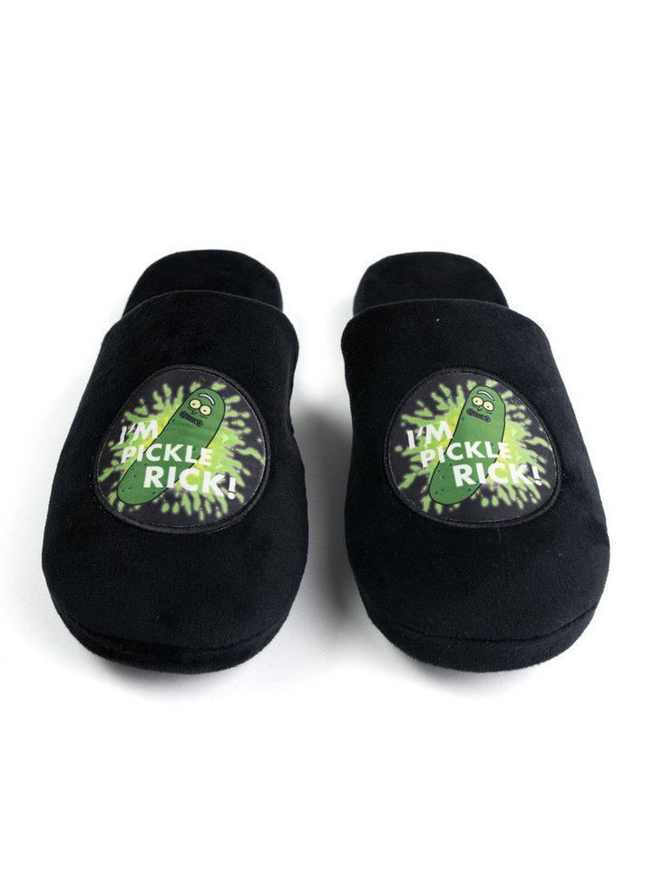 United Labels® Rick and Morty Hausschuhe I´m Pickle Rick! Slipper Pantoffeln Hausschuh von United Labels®