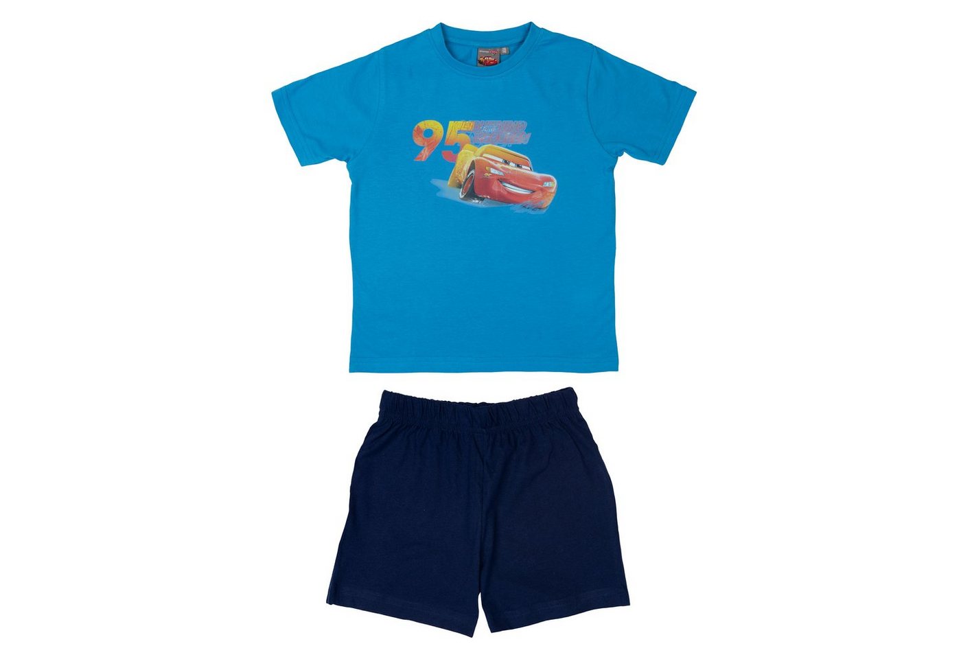 United Labels® Schlafanzug Disney Cars Schlafanzug für Jungen - Lightning McQueen Blau von United Labels®