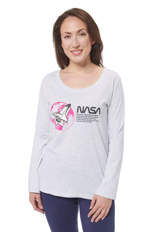 United Labels® Schlafanzug NASA - High on NASA's Liste… Set von United Labels®