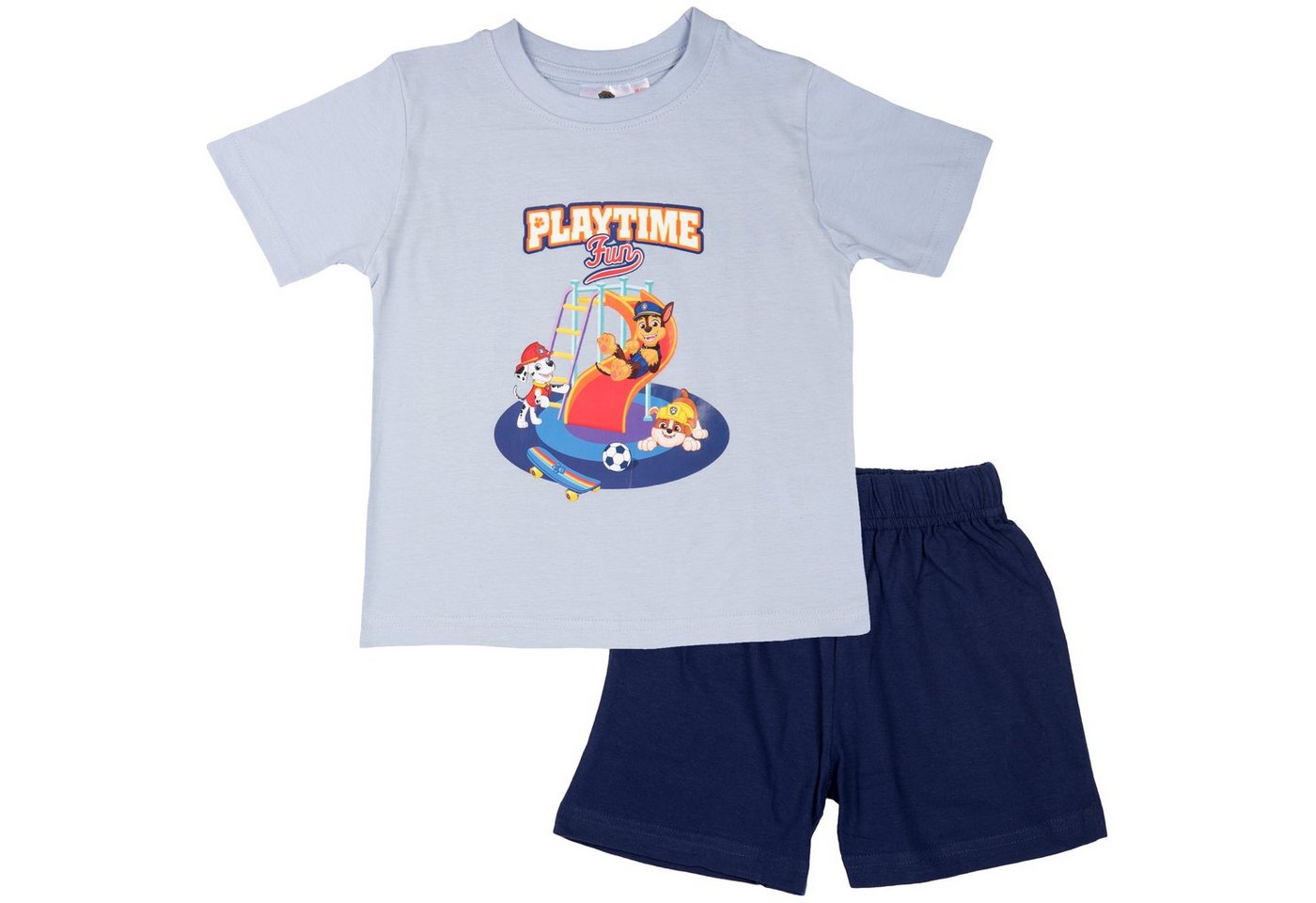 United Labels® Schlafanzug Paw Patrol Schlafanzug für Jungen - Playtime Fun Blau von United Labels®